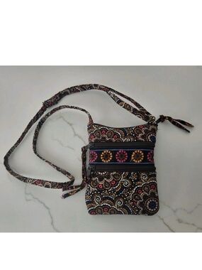 Stephanie Dawn Floral Quilted Crossbody Bag Made in USA Bloomcore Boho Hippie